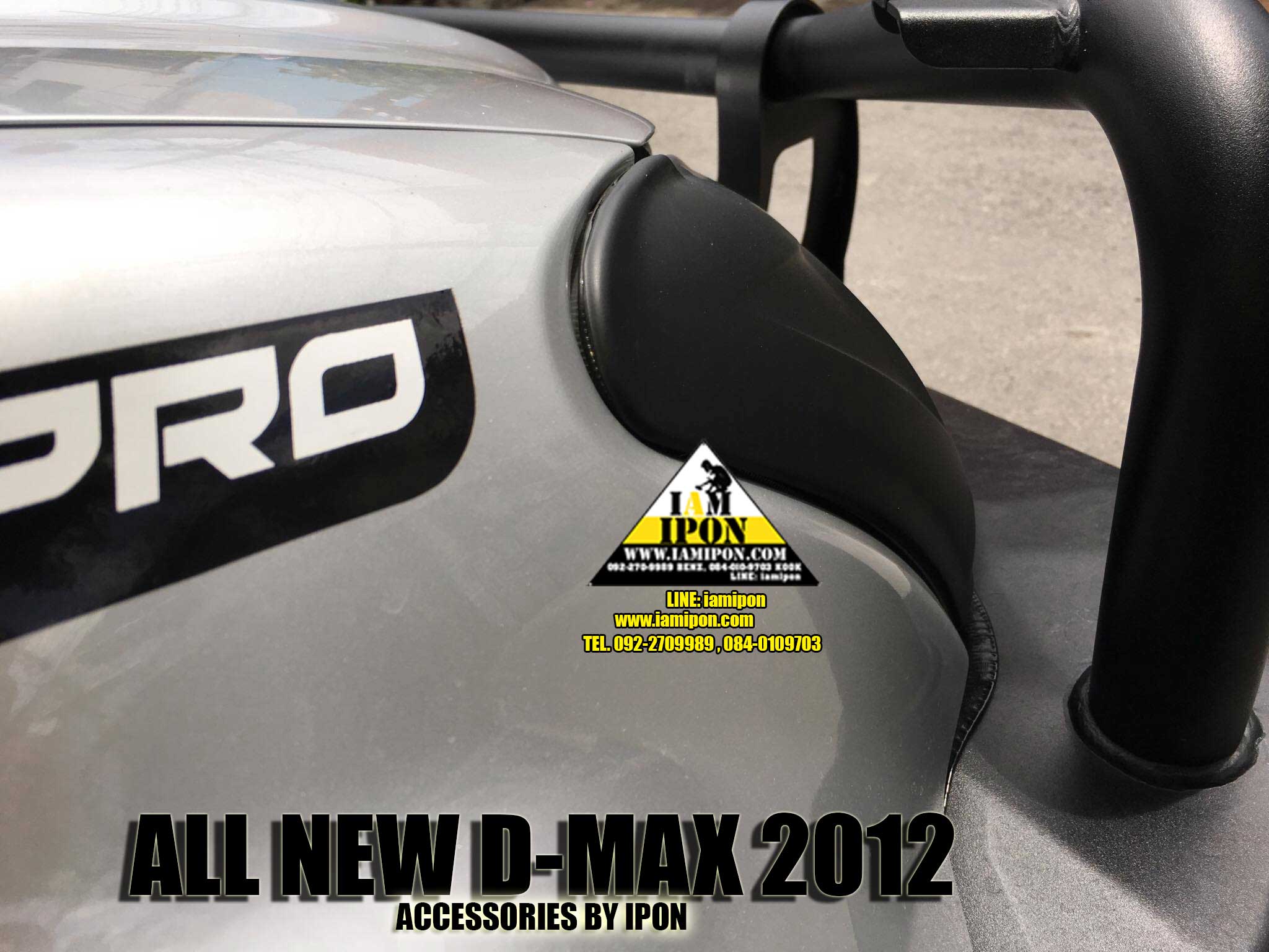 HEAD LAMP COVER ALL NEW D-MAX 2012 UP FLATBLACK ครอบไฟหน้าดำด้าน ALL NEW DMAX 2012 up