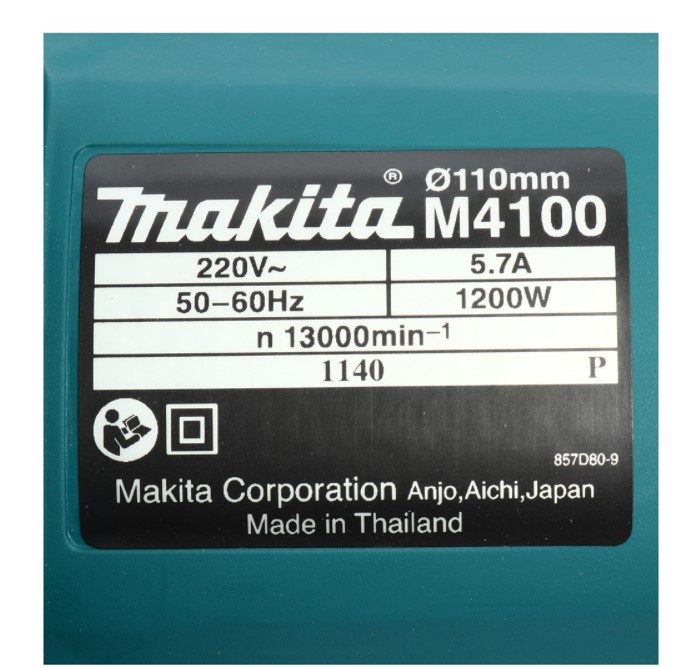 ตัดกระเบื้อง4" M4100ZX1B MAKITA MT SERIES