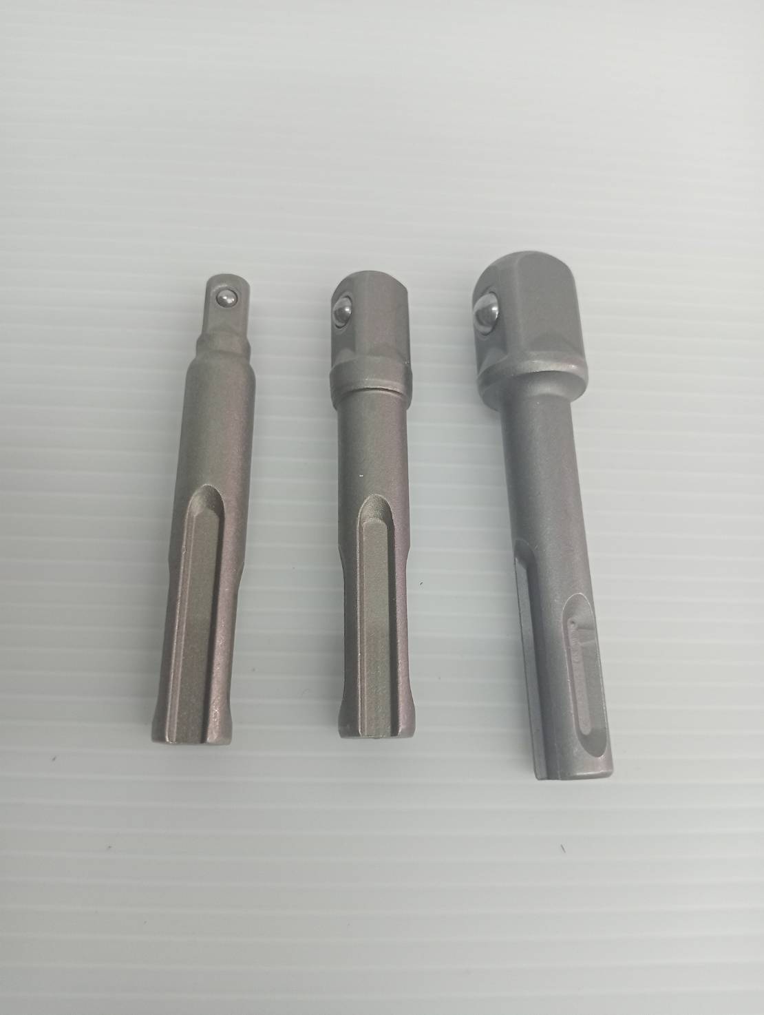 WORKPRO WP408251 ชุดอแดปเตอร์ 3ตัว/ชุด ก้าน SDS-Plus - 1/4 นิ้ว 3/8 นิ้ว 1/2 นิ้ว (3 ชิ้น)