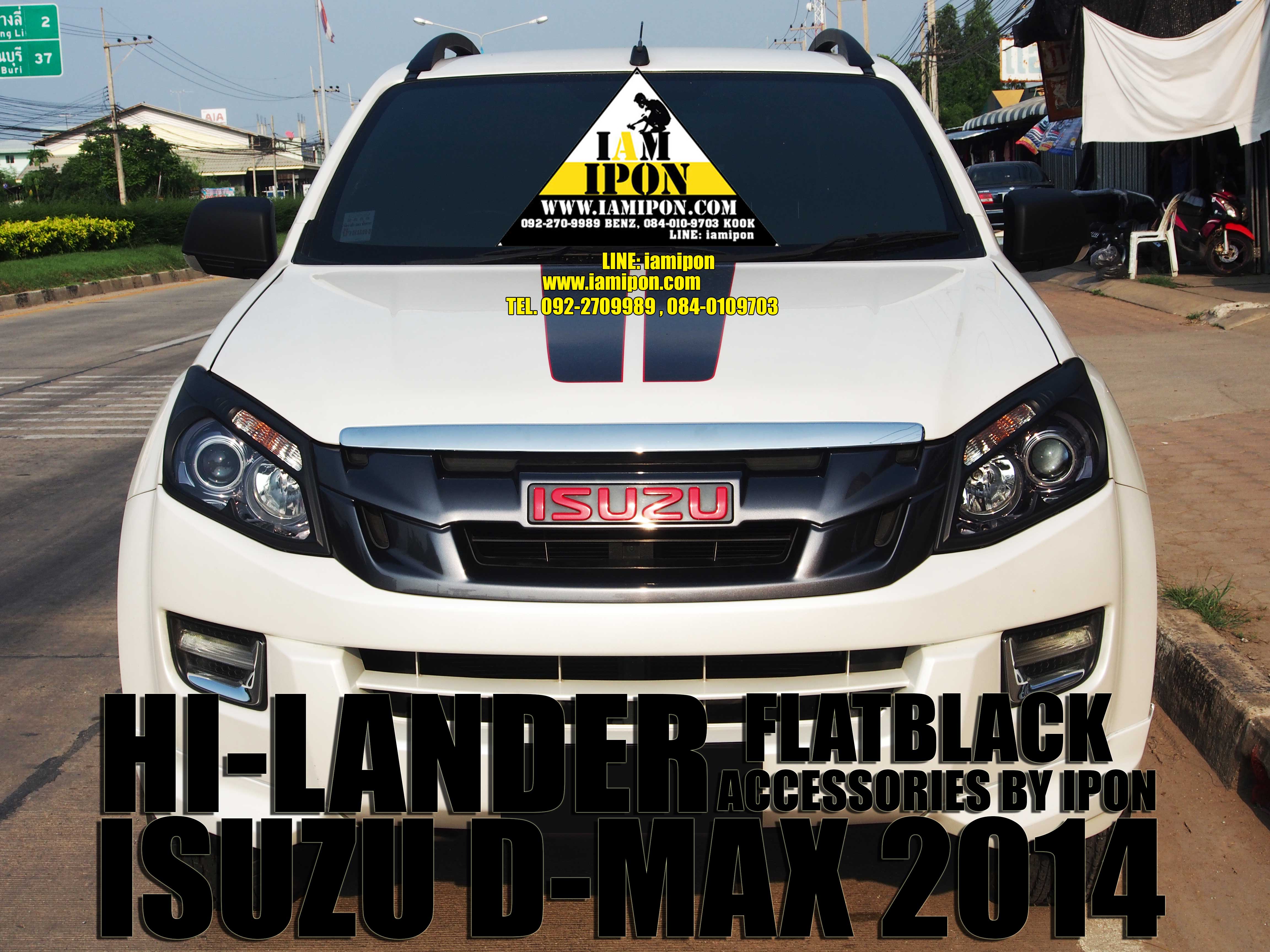 HEAD LAMP COVER ALL NEW D-MAX 2012 UP FLATBLACK ครอบไฟหน้าดำด้าน ALL NEW DMAX 2012 up