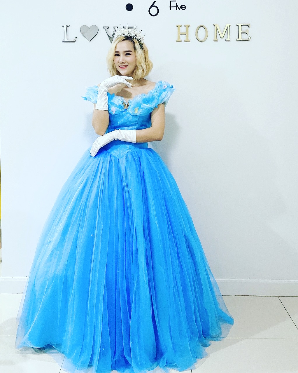 ชุดเจ้าหญิงซินเดอเรลล่า @ Movie 2015