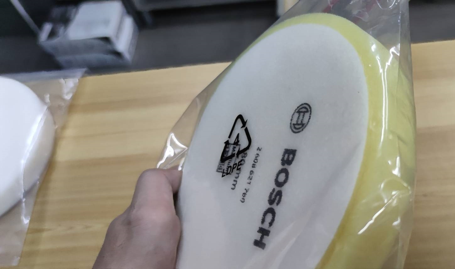 ฟองน้ำ7" Medium BOSCH สีเหลือง