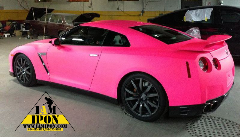 Plasti dip Blaze Pink Sprey สีเสปรย์ยาง Plasti dip สีชมพูเข้มด้าน