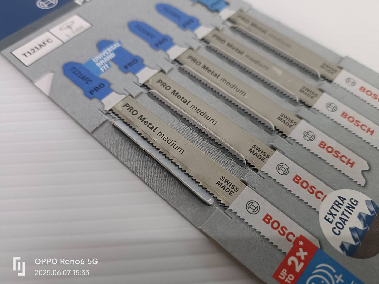 ใบเลื่อยจิ๊กซอว์ตัดสแตนเลส (5 ใบ/แพค) T121AFC BOSCH 2608655106