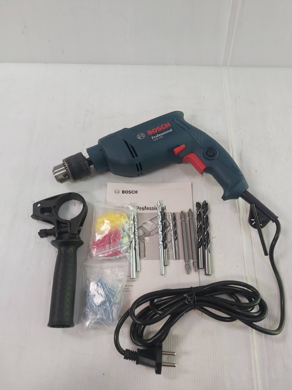 สว่านกระแทก1/2 GSB550 KIT BOSCH