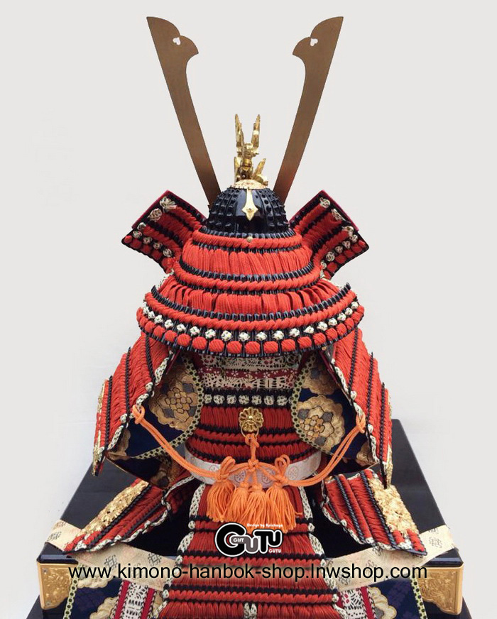 ชุดเกราะซามูไร ญี่ปุ่นแท้ Y O R O I +กล่อง no.4 SIZE:77cm