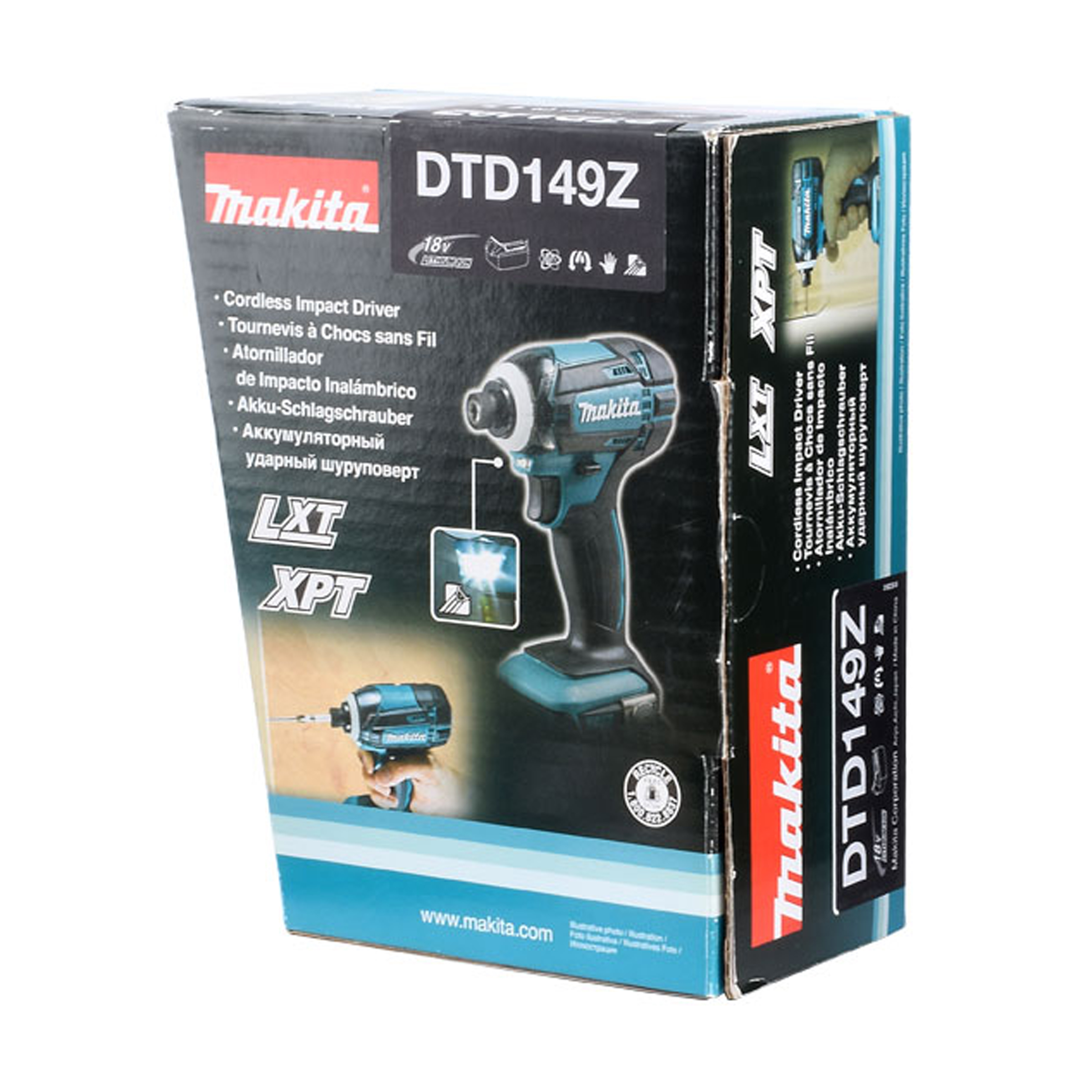 ไขควงกระแทกไร้สาย1/4 DTD149Z MAKITA