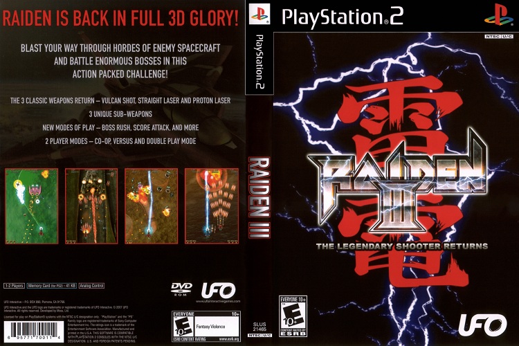 RAIDEN 3 [US : CD 1 Disc]