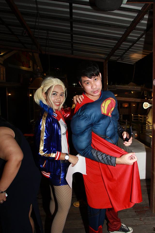 ชุดซุปเปอร์แมน แบบมีกล้าม