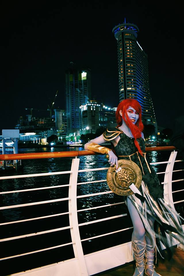 ชุดนักรบโรมันหญิง / ชุดเทพเจ้าแห่งสงคราม