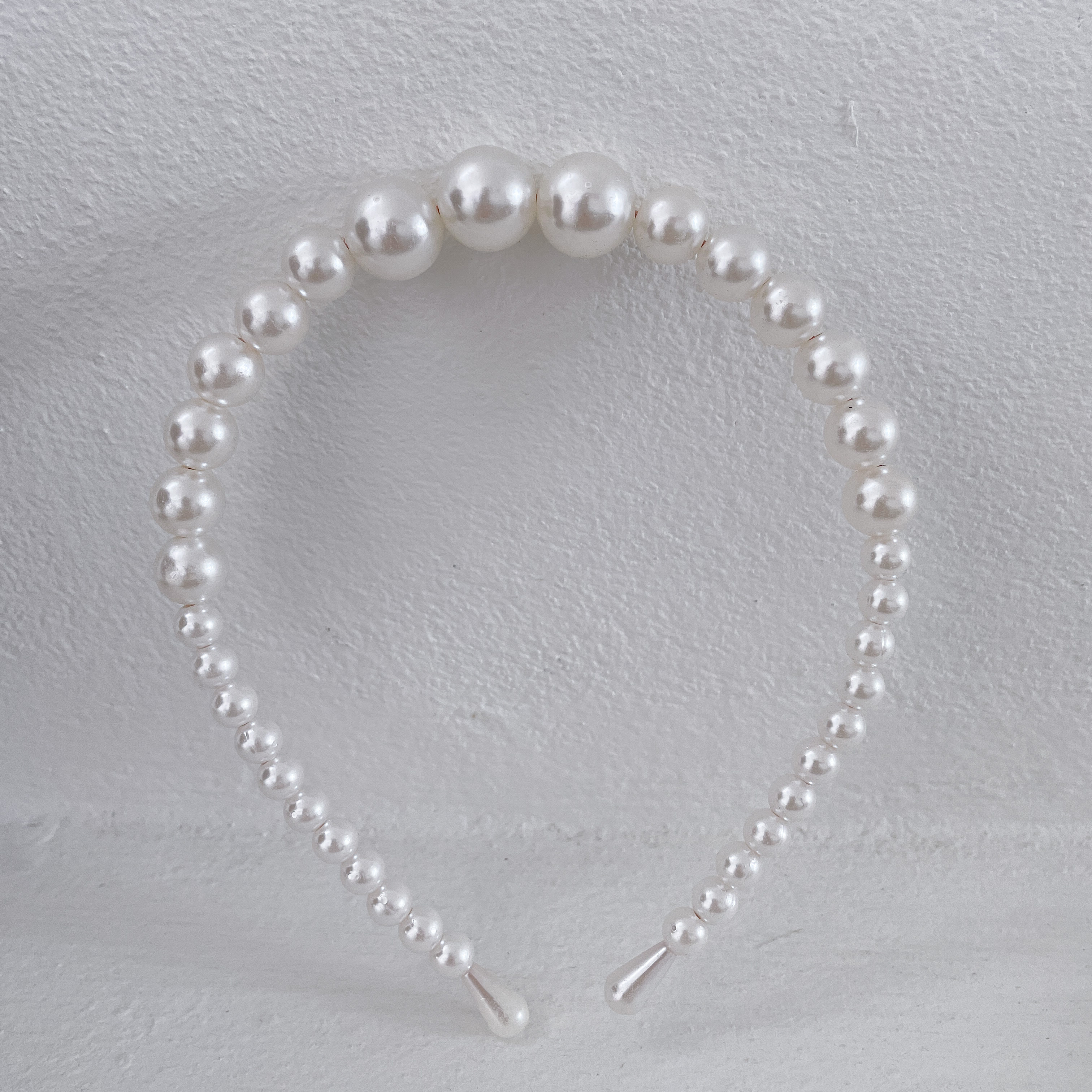 คาดผมไข่มุก 002 คาดผมพี่สาว คาดผมออกงานน่ารักๆ