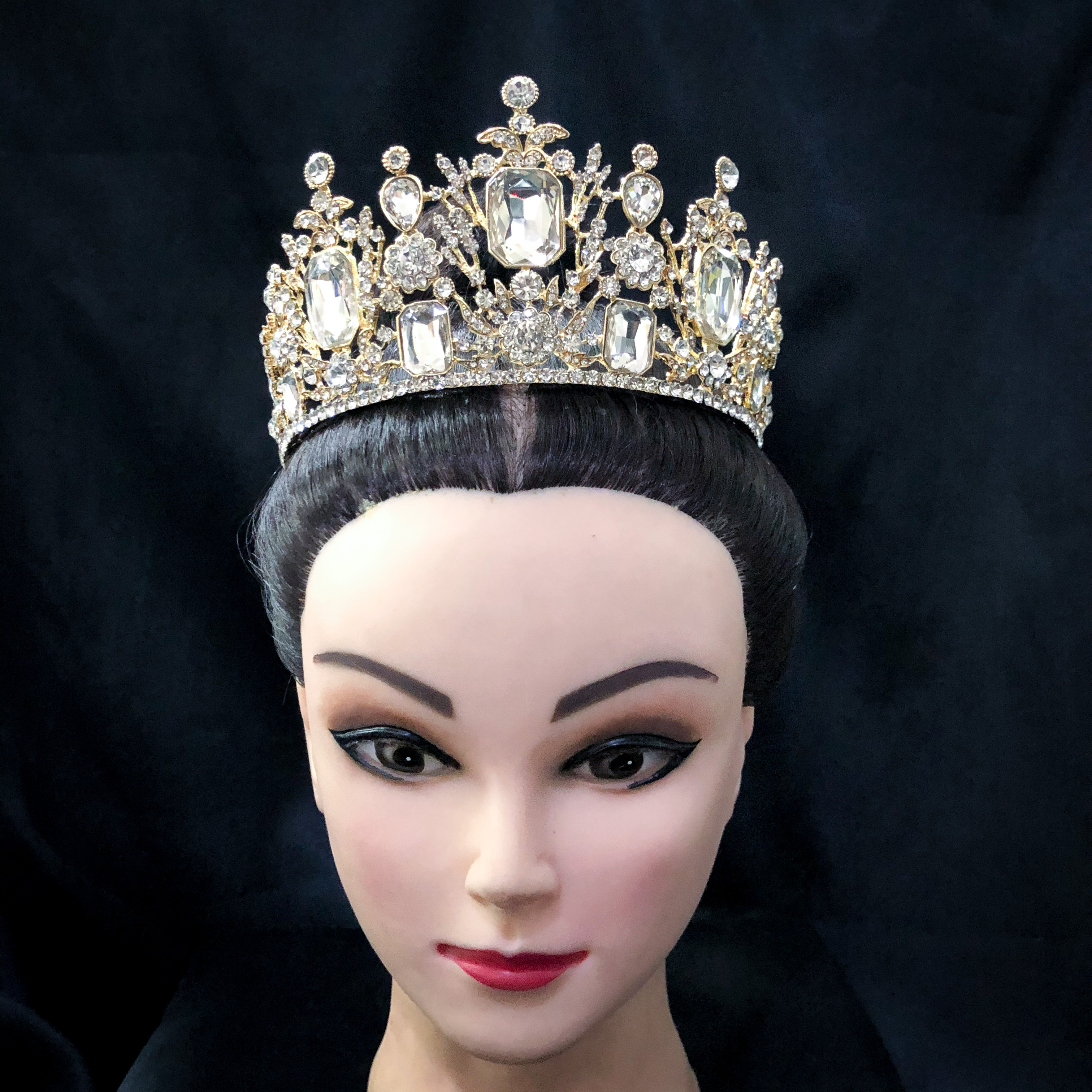 (พร้อมส่ง) เทียร่า 264 สีทอง