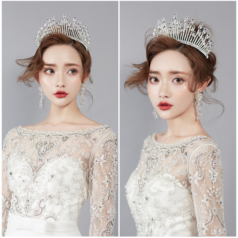 (พร้อมส่ง) เทียร่า 416 มงกุฎนางงาม ครึ่งหัว งานสวย ปราณีต QCเพชรทุกเม็ด สินค้าพร้อมส่งจากไทย