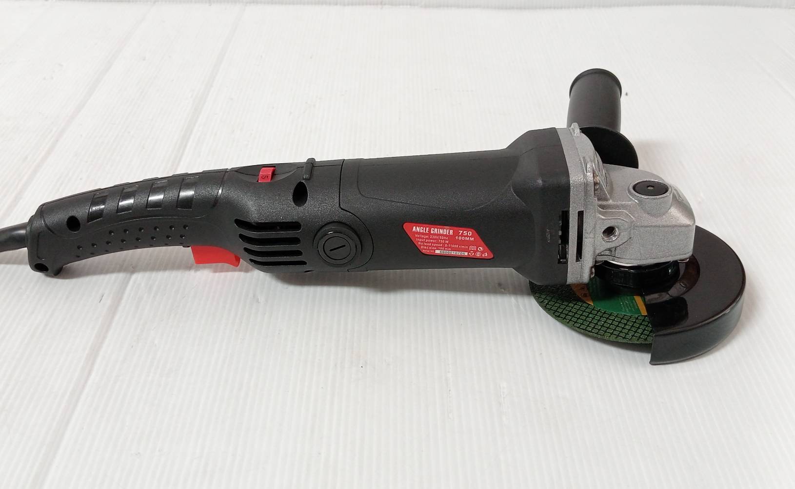 เครื่องเจียร4" ปรับรอบได้ สวิทช์เซฟตี้ T-SERIES EUROX