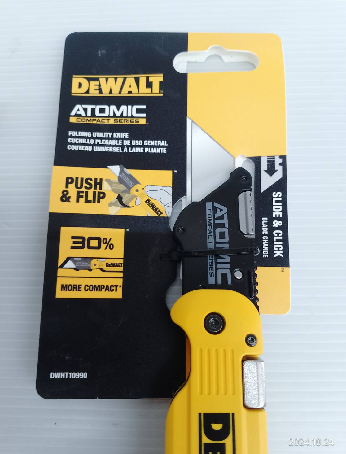 DEWALT มีดพับอเนกประสงค์ Atomic DWHT10990