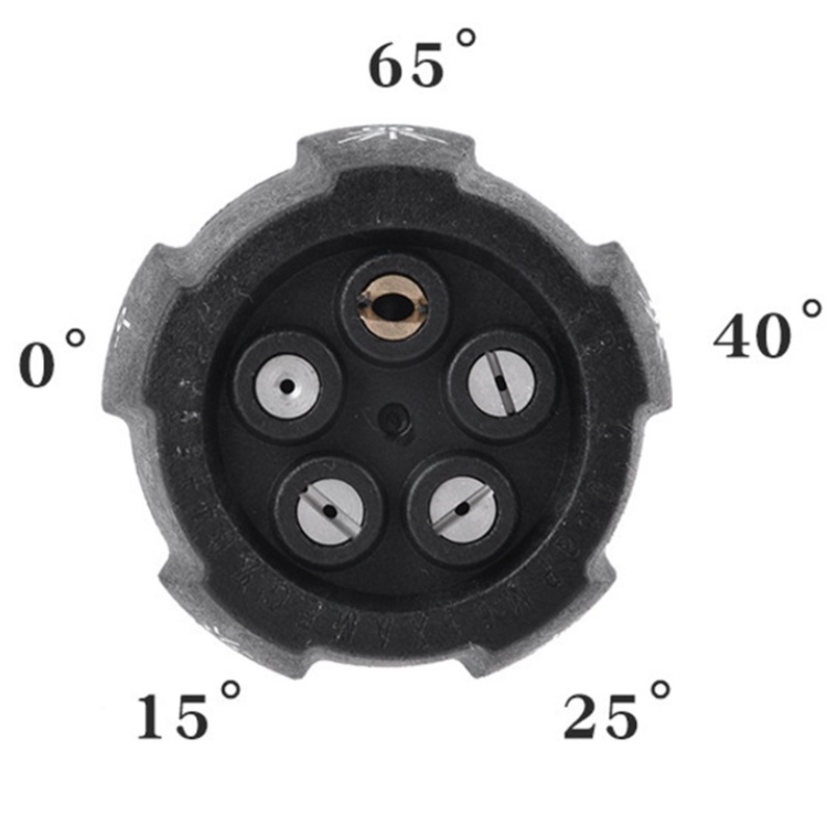 หัวฉีดน้ำ 5 in 1 Folm