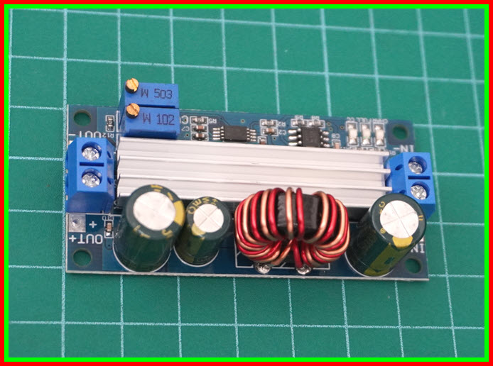1x สเตปอัพ สเตปดาวน์ CC CV 3A 35W Buck Boost