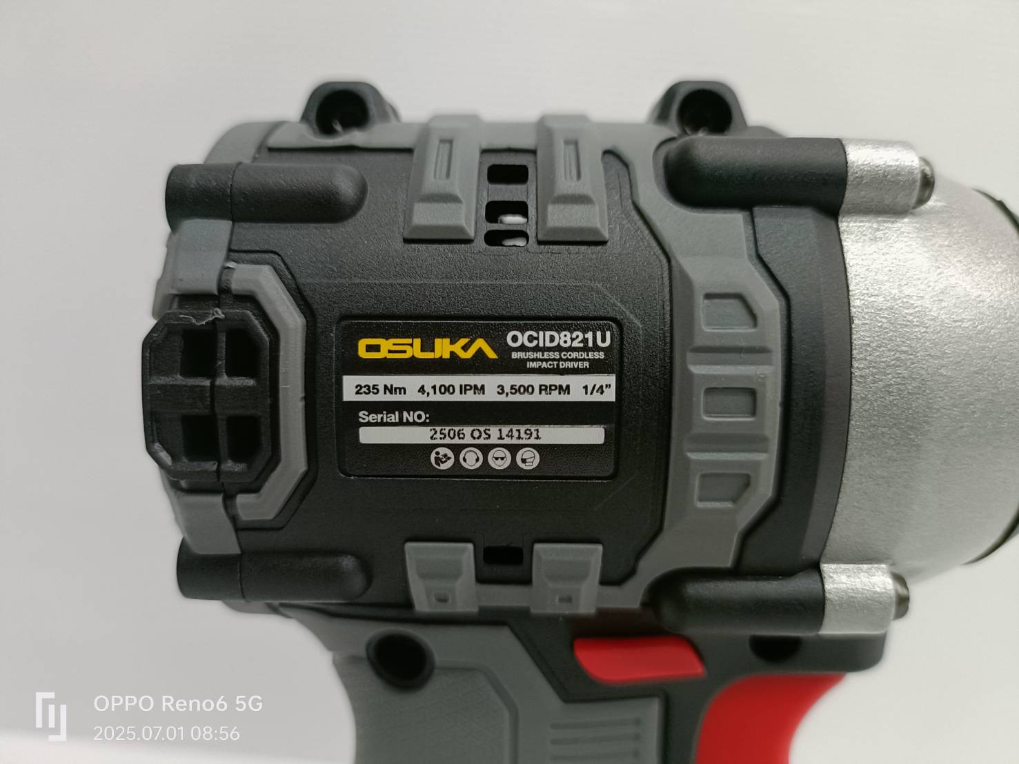 ไขควงกระแทกไร้สาย 20V OCID821U-D1 OSUKA รุ่นใหม่ กล่องแบบใหม่