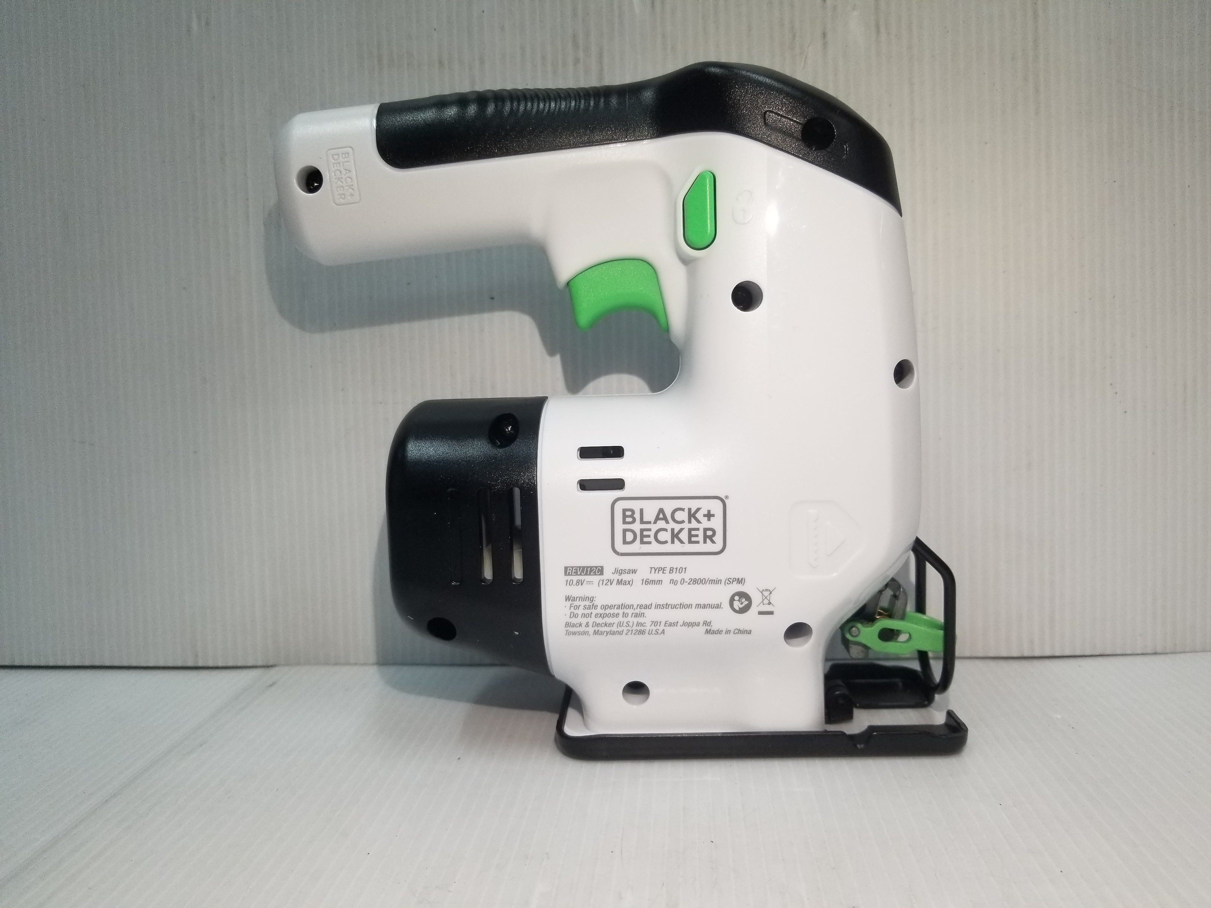 เลื่อยจิกซอ12V REVJ12C BLACK&DECKER REVIVA