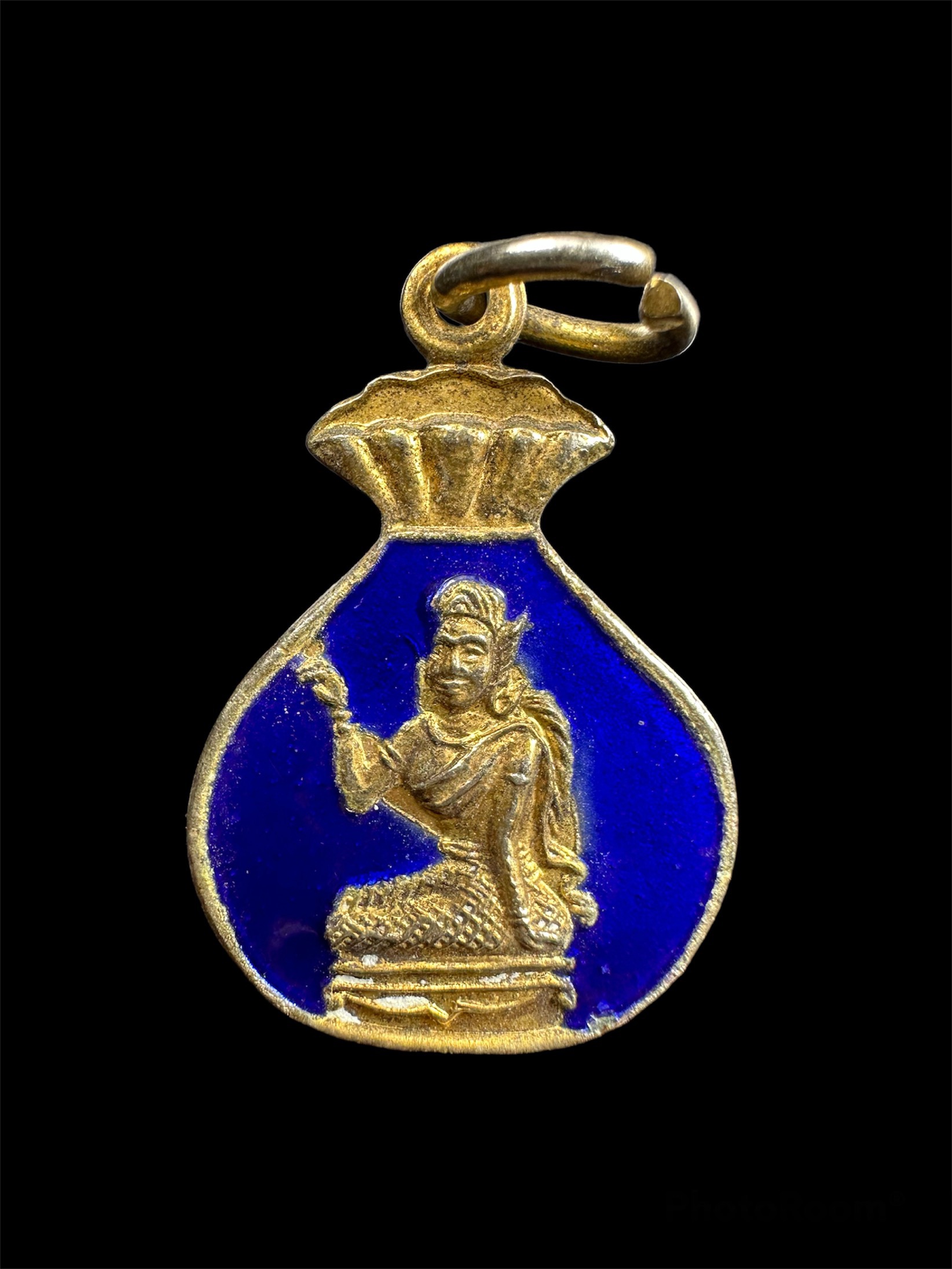 เหรียญนางกวักหลังสาริกาคู่ พ่อท่านคล้าย วัดธาตุน้อย ปี30(ย้อนยุค) ปลุกเสกหน้าสังขารพ่อท่านคล้าย