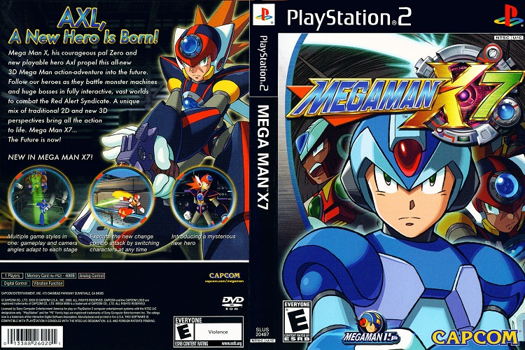 MEGA MAN X 7 [US : DVD5 1 Disc]