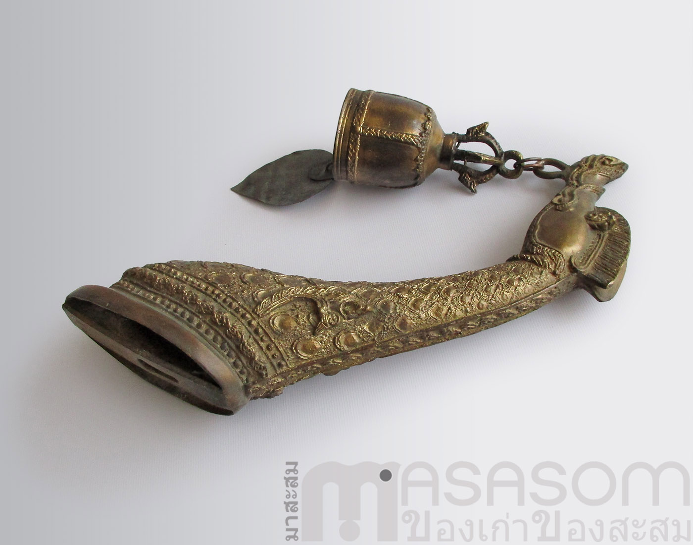 หงส์พร้อมกระดิ่งแขวนผนัง