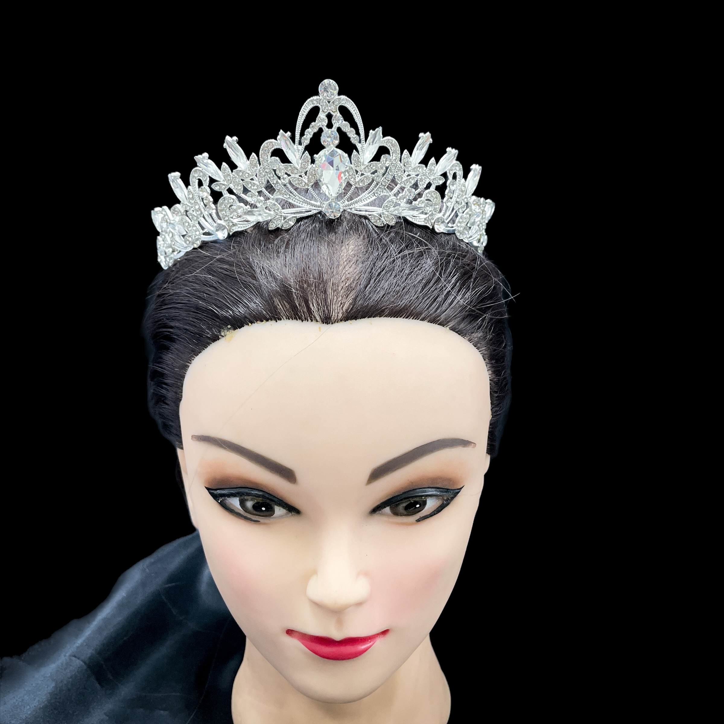 (พร้อมส่ง) เทียร่า 310 สีเงิน งานสวย ปราณีต QCเพชรทุกเม็ด สินค้าพร้อมส่งจากไทย