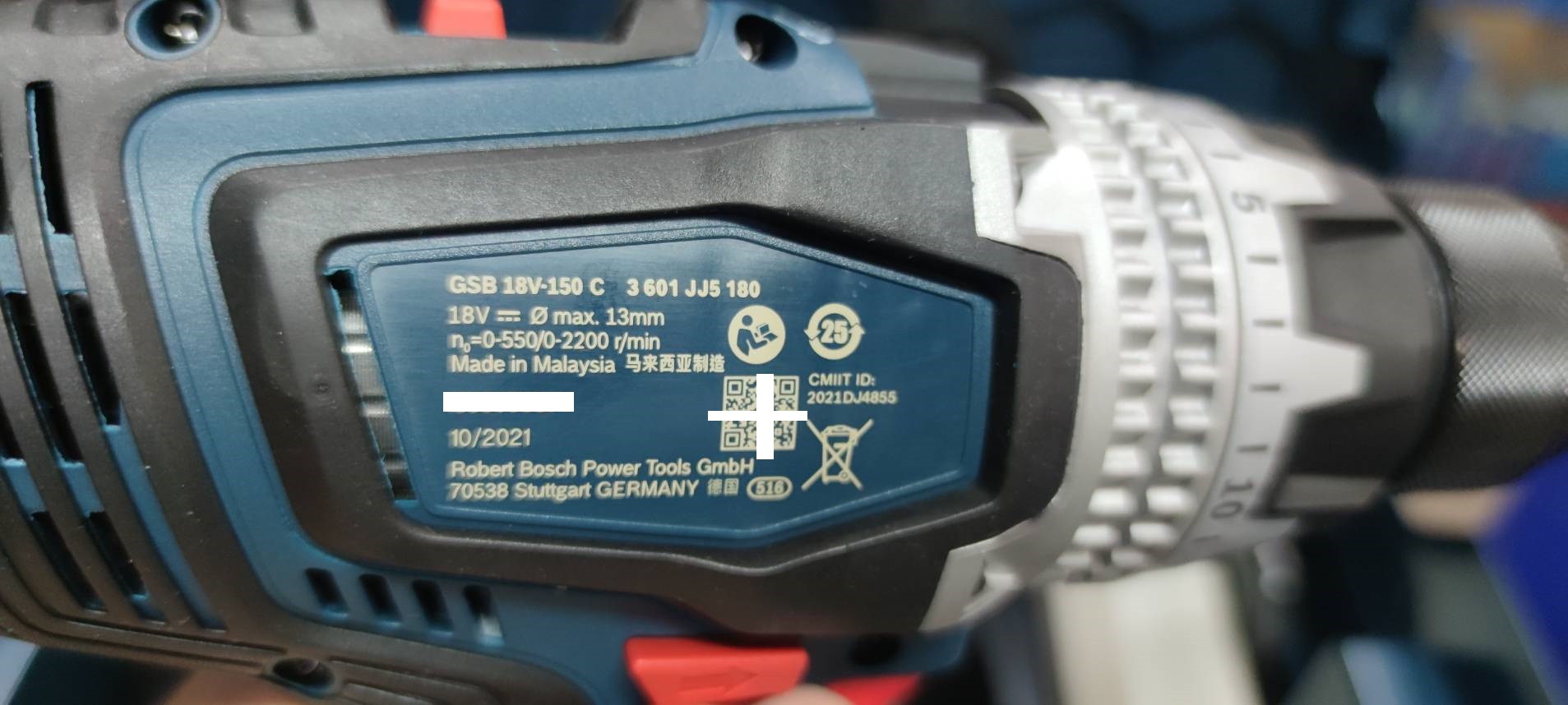 สว่านกระแทกไร้สาย GSB18V-150C BOSCH SOLO