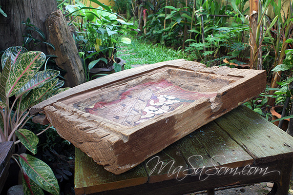 อ่างไม้สักเพ้นท์