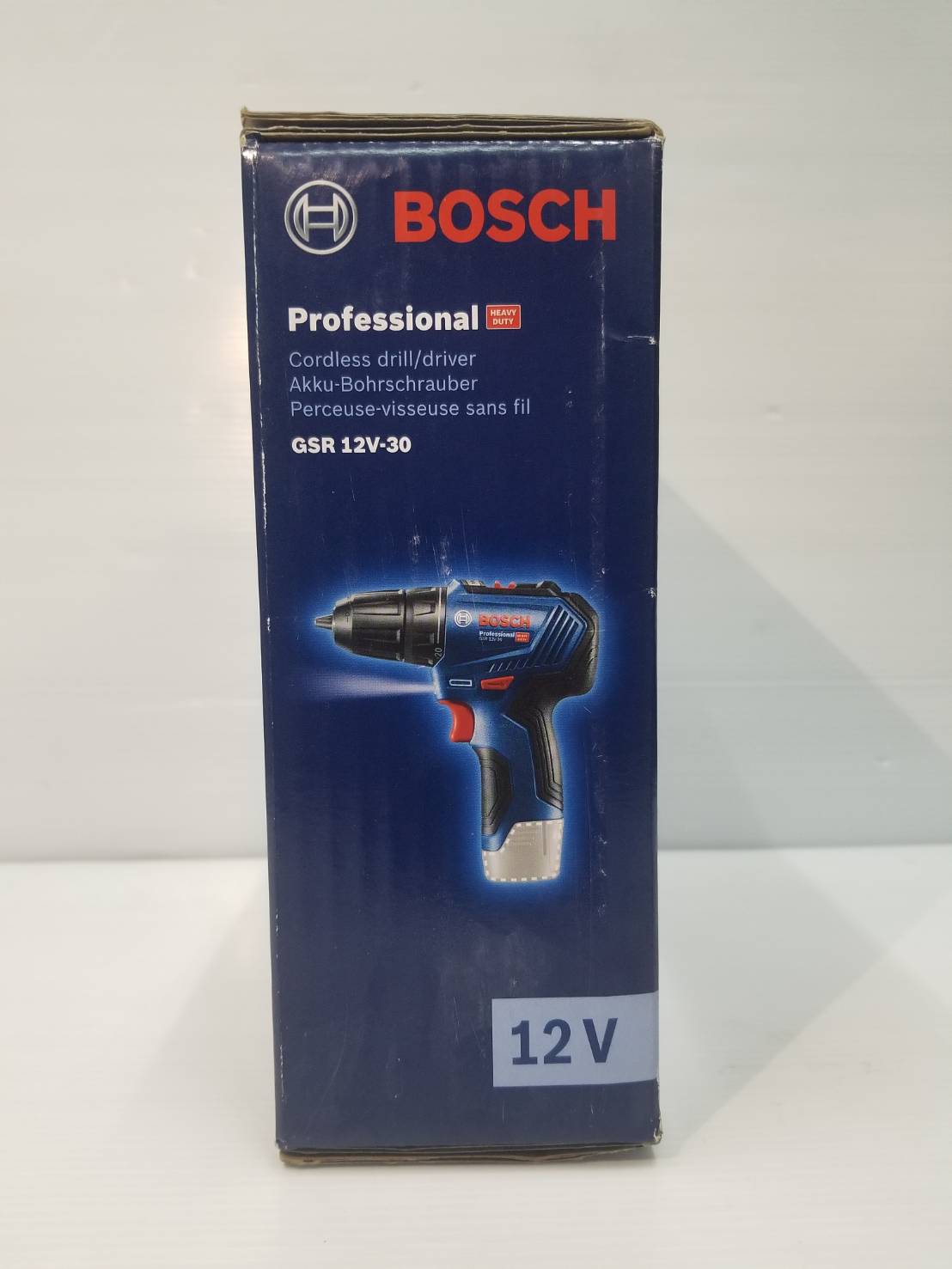 สว่านไขควงไร้สาย GSR12V-30 BOSCH SOLO