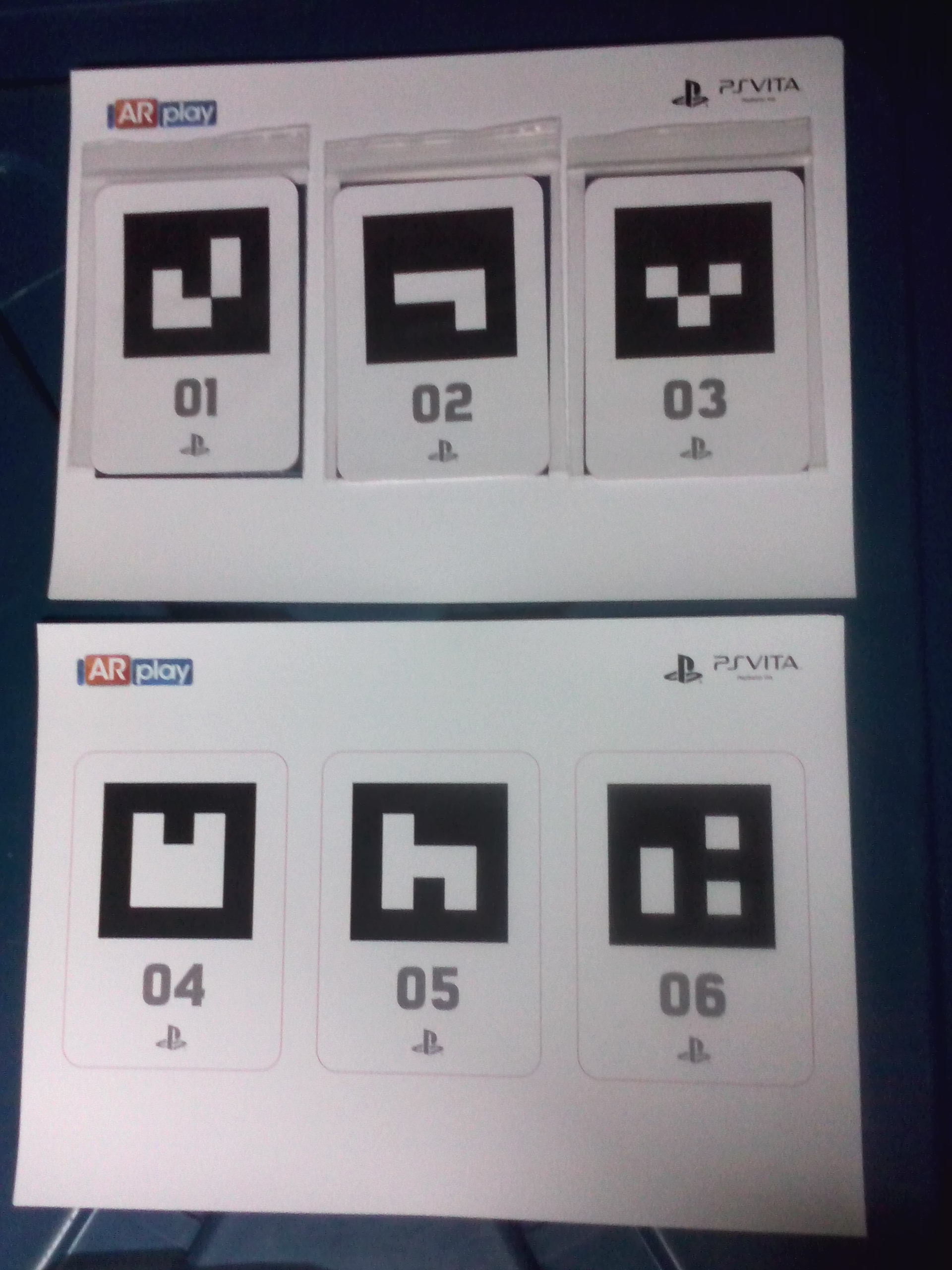 PS VITA AR PLAY CARD