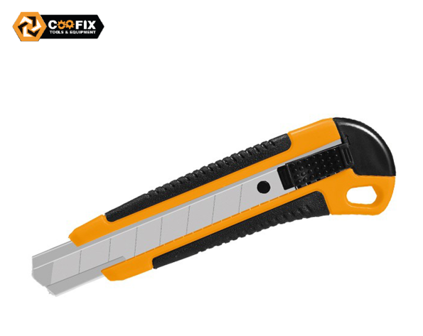 มีดคัตเตอร์ ด้ามจับยาง 100มม.CFH-J02012 COOFIX