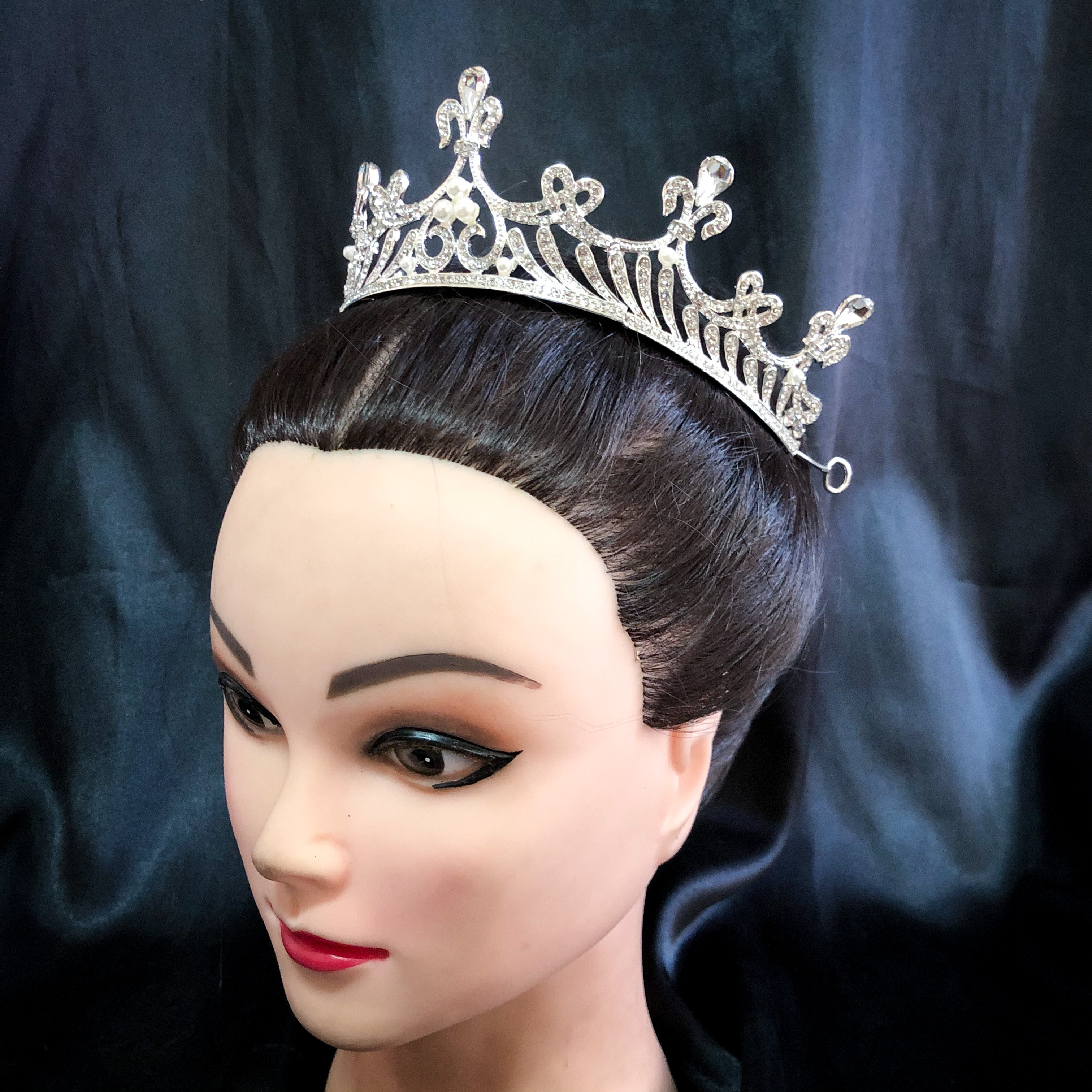 (พร้อมส่ง) เทียร่า 292 มงกุฎนางงาม มงกุฎเจ้าหญิง งานสวย ปราณีต QCเพชรทุกเม็ด สินค้าพร้อมส่งจากไทย