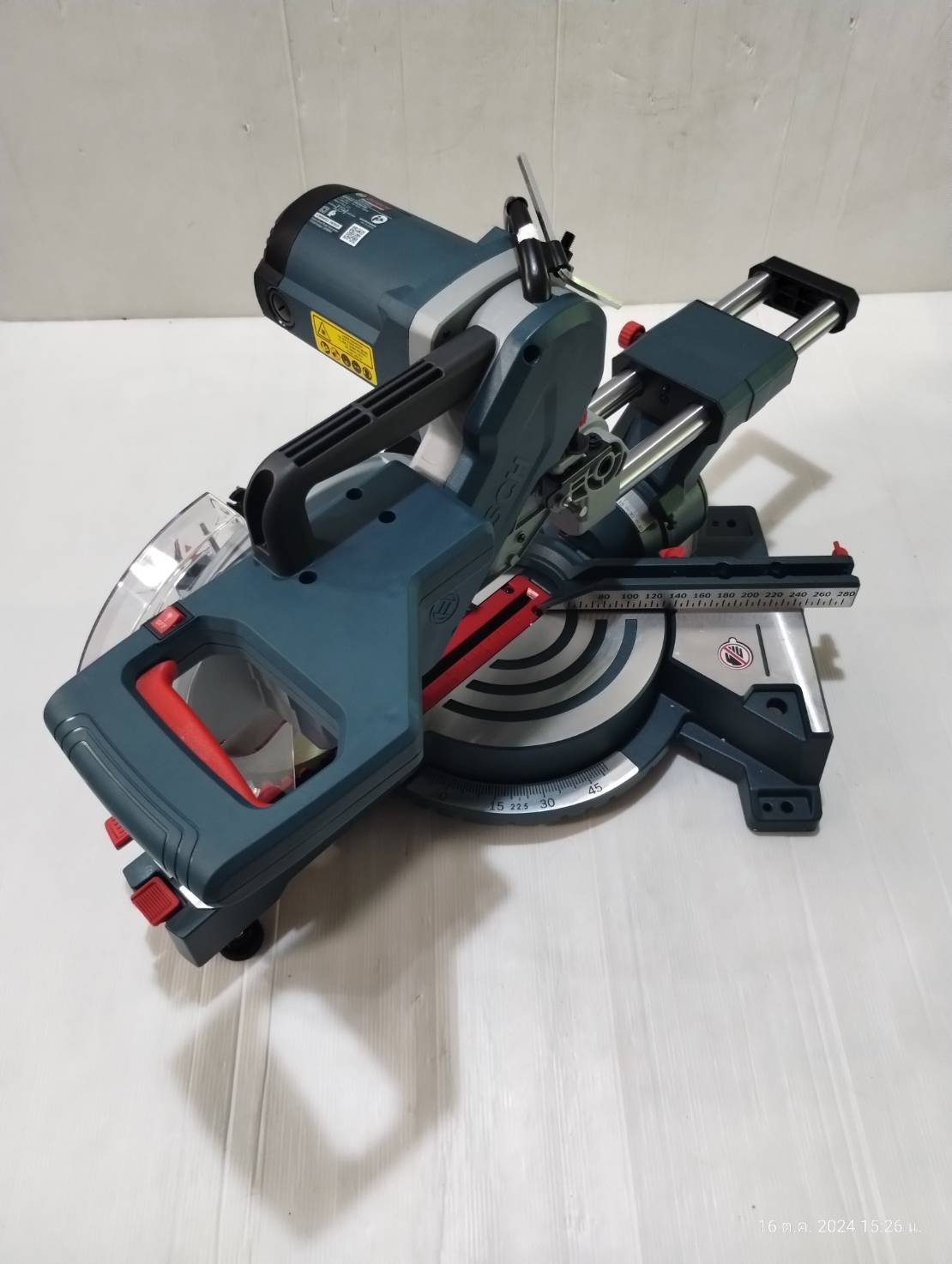 แท่นตัดองศา10" GCM254D BOSCH 0601B530K0