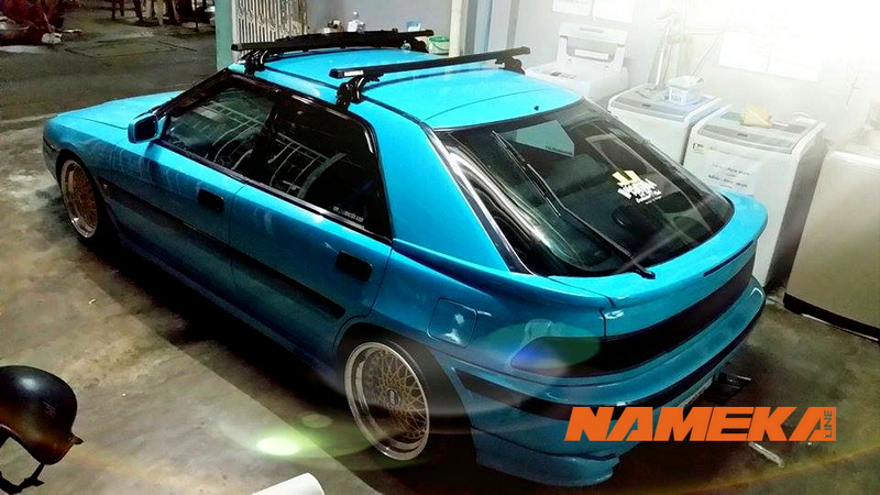 NR-14 Nameka Fairing Rack แผ่นชิล แฟริ่งบังลม แร็คหลังคา รถยนต์