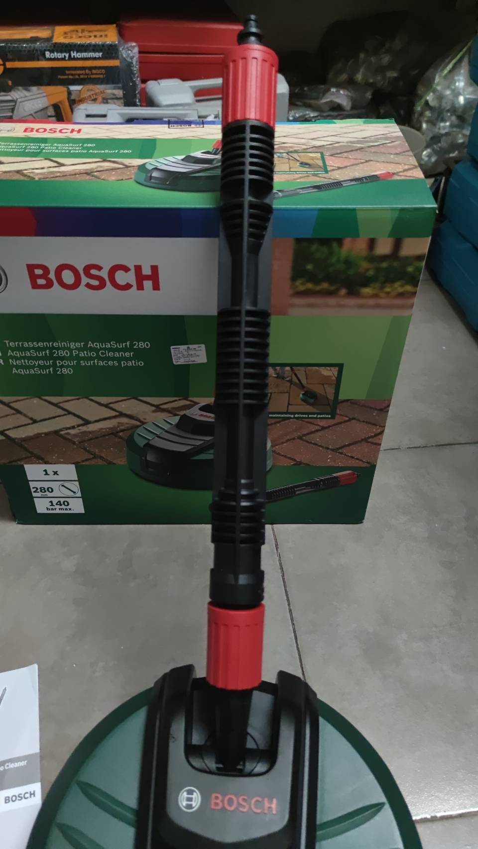 หัวขัดพื้น28มิล AquaSurf280 BOSCH