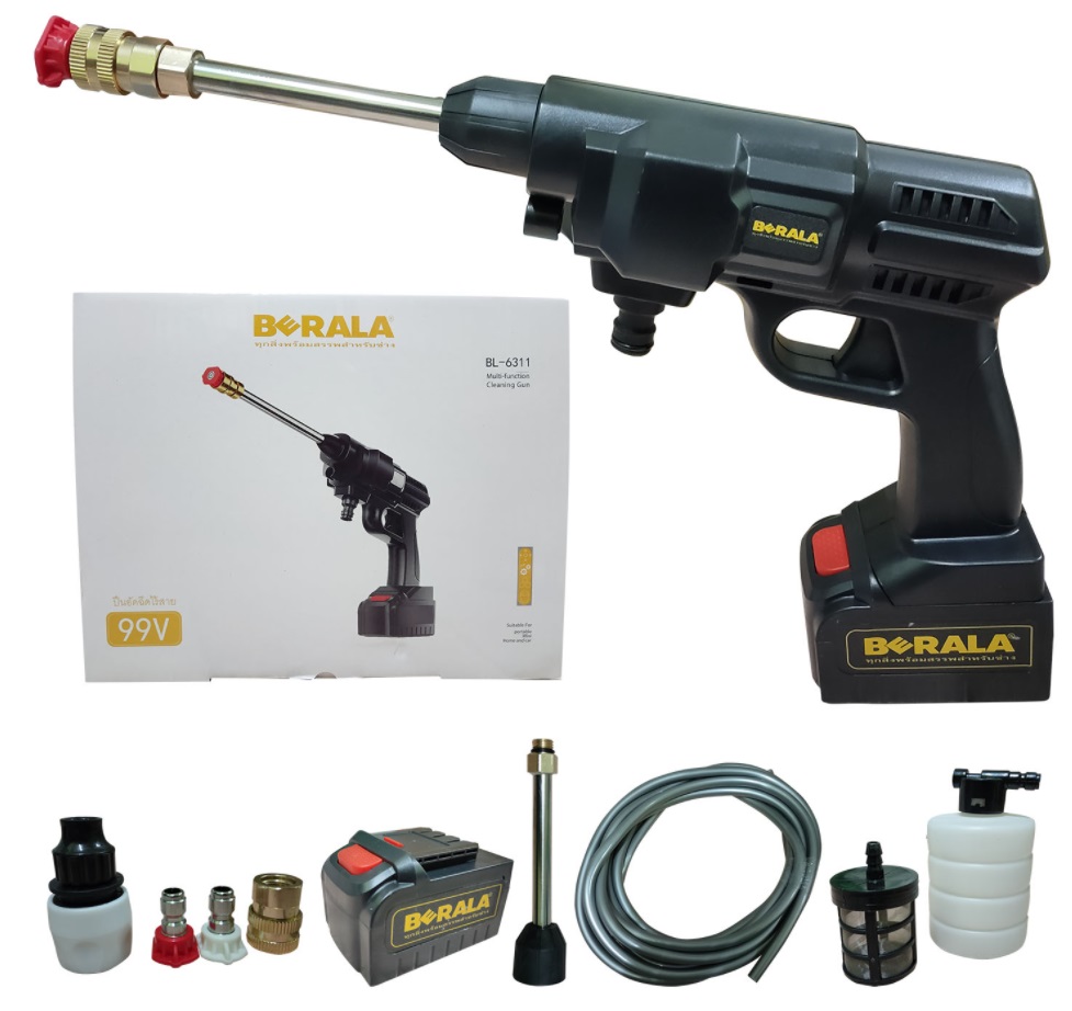 ปืนฉีดน้ำแรงดันสูงไร้สาย99V BL-6311 BERALA