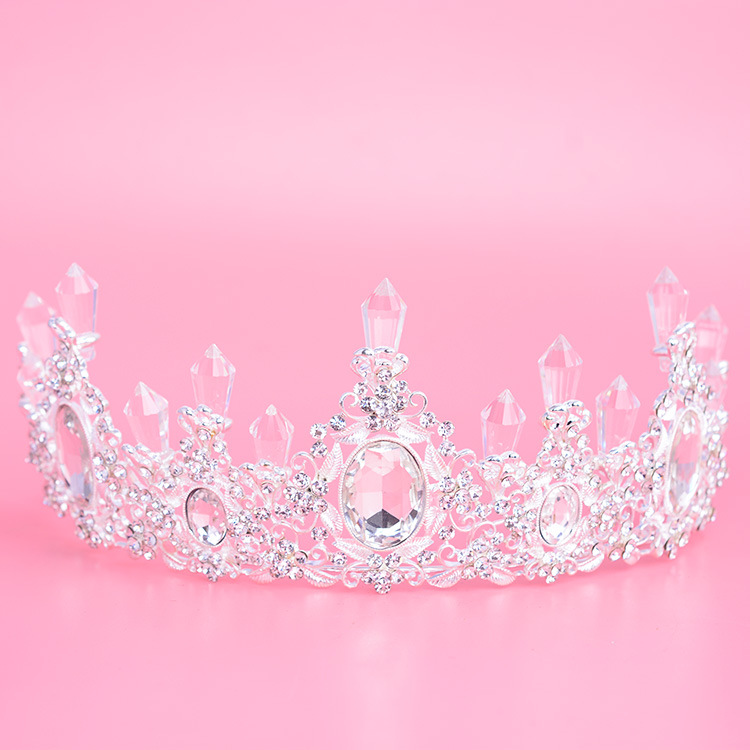 (พร้อมส่ง) เทียร่า 041 สีทอง เทียร่า+ต่างหูหนีบ มงกุฎนางงาม มงกุฎเจ้าหญิง งานสวย ปราณีต QCเพชรทุกเม็ด สินค้าพร้อมส่งจากไทย