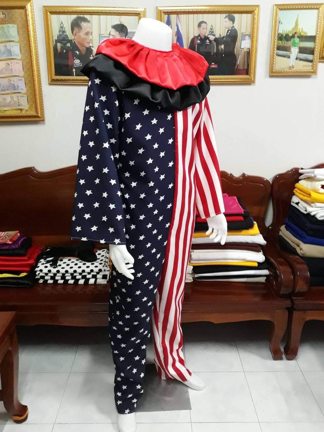 ชุดตัวตลกผี / ชุดโบโซ่ / ชุดละครสัตว์ / ชุดตัวตลกแฟนซี