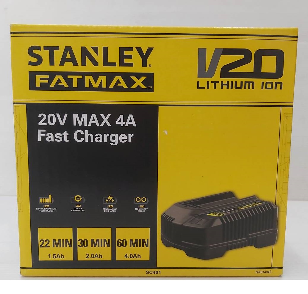 แท่นชาร์จ แบบเร็ว 20V /4A SC401 STANLEY
