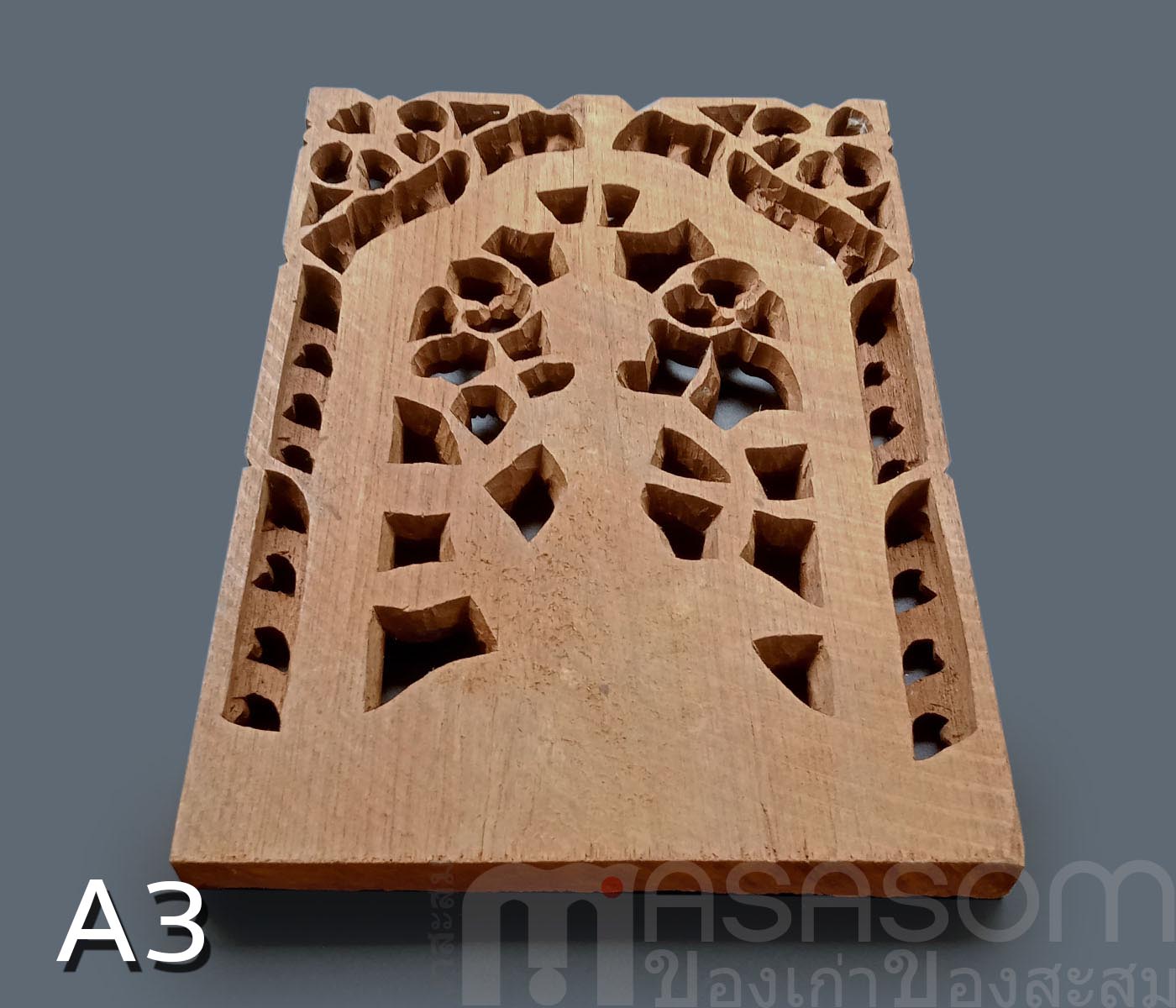 ไม้สักแกะสลักA3