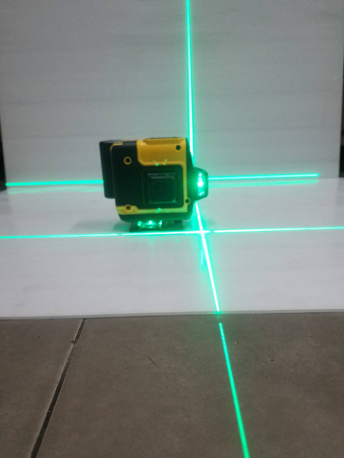 เลเซอร์ระดับ12เส้น แสงเขียว WD-12 BONCHI พร้อมขาตั้ง