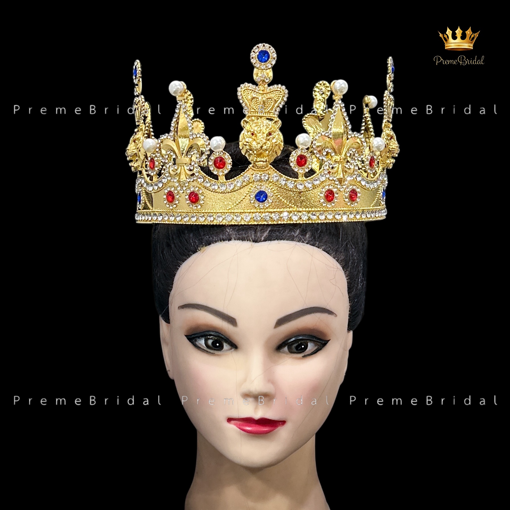 (พร้อมส่ง) มงกุฏผู้ชาย 107 สีทอง งานเจ้าชาย งานพระราชา การประกวด สินค้าพร้อมส่ง ไม่ต้องรอนาน งานพรีเมี่ยม ส่งด่วนจาก จ.อุบลราชธานี