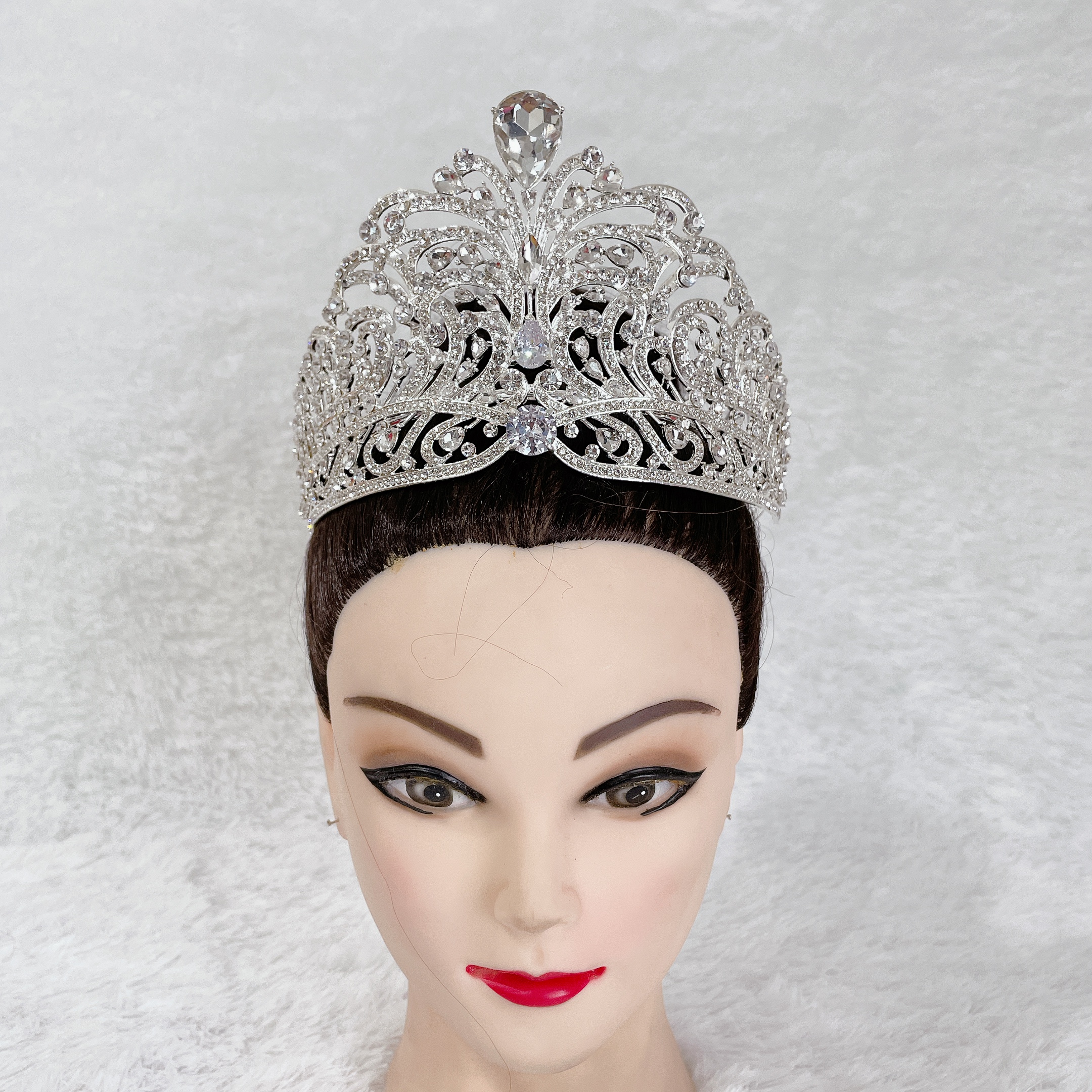 (พร้อมส่งจากไทย) มงกุฏ 112 มงกุฎมิสยูนิเวิร์ส 2022 สีเงิน