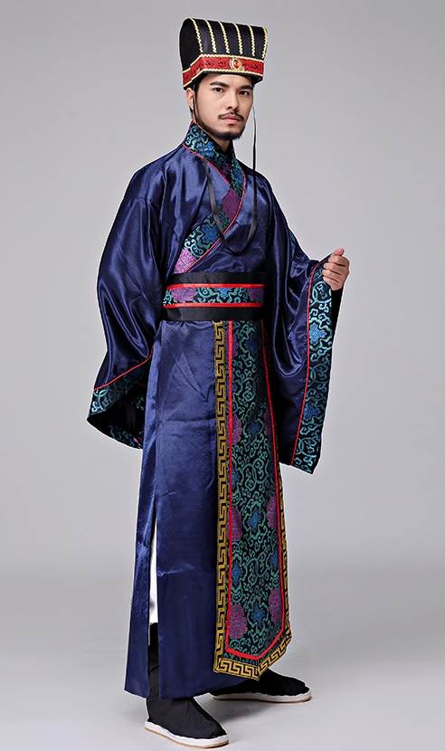 ชุดซุนกวน @ สามก๊ก / ชุดขุนนางจีนสีกรม / ชุดจีน / ชุดจิ๋นซีฮ่องเต้