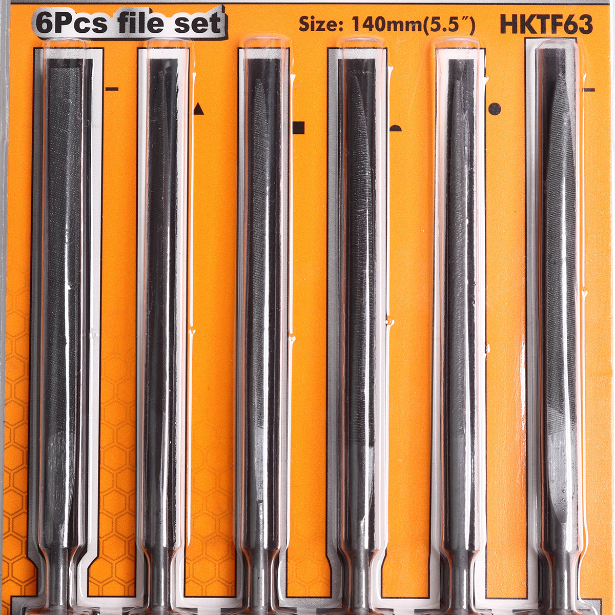 ชุดตะไบ 5 นิ้ว (140MM) 6 ชิ้น HKTF63 INGCO