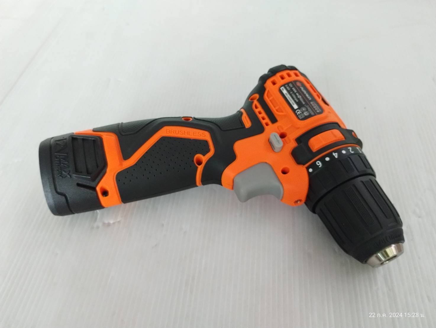 สว่านแบตไร้สาย12v รุ่น J-10DCB-202K PUMPKIN 50209