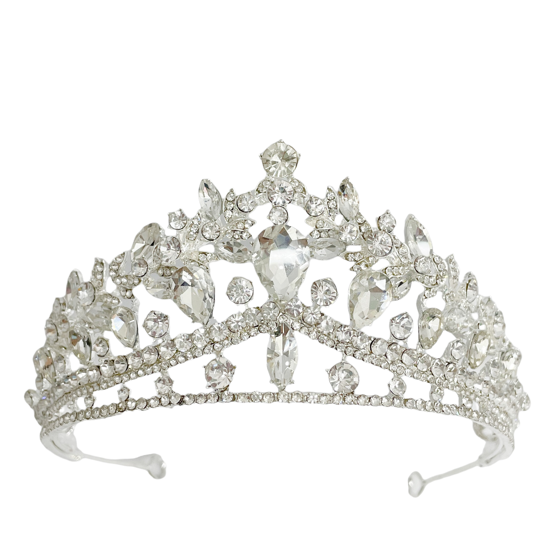 (พร้อมส่ง) เทียร่า 342 งานสวย ปราณีต QCเพชรทุกเม็ด สินค้าพร้อมส่งจากไทย