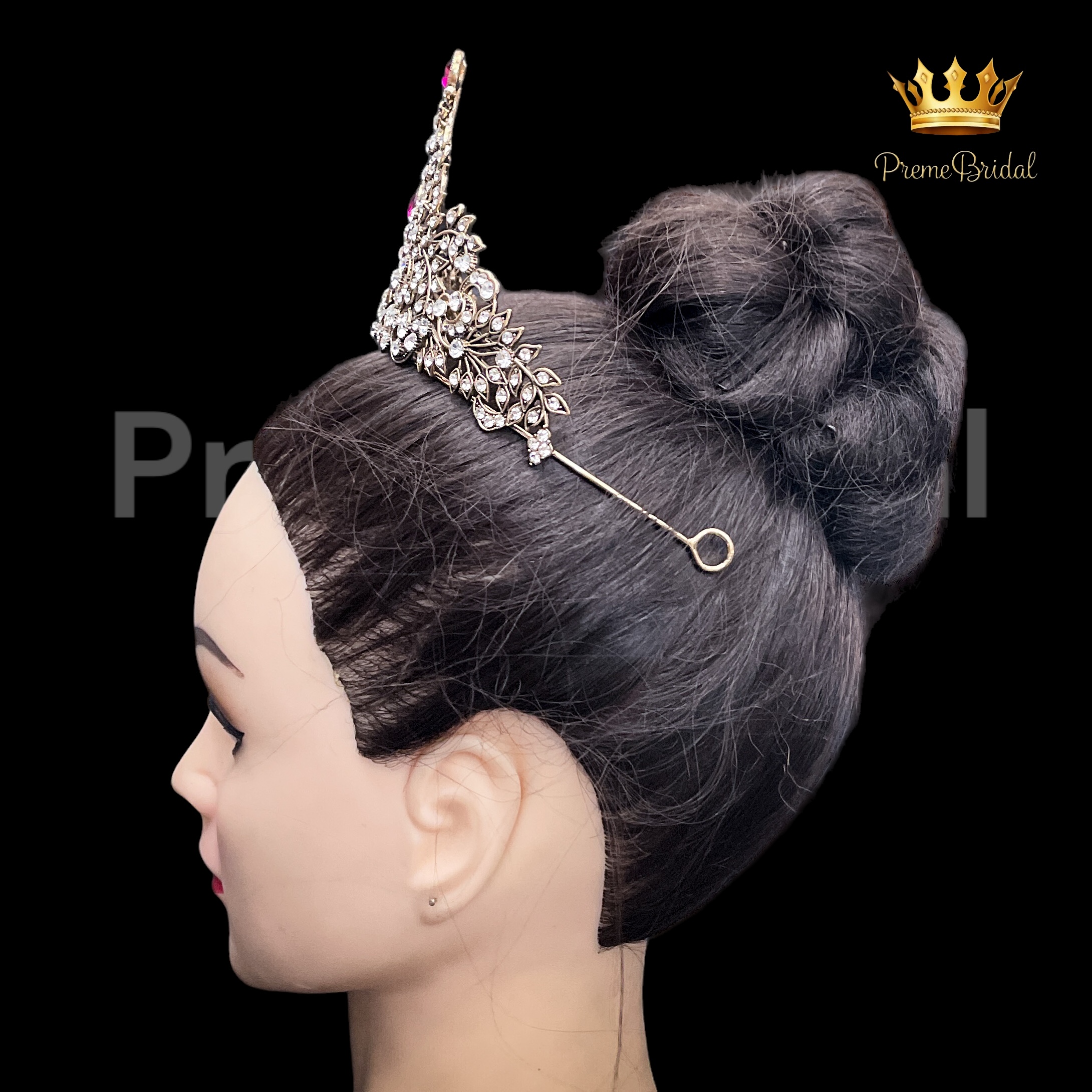 (พร้อมส่ง) เทียร่า 422 มงกุฎเพชร งานเจ้าสาว ครึ่งหัว งานสวย ปราณีต QCเพชรทุกเม็ด สินค้าพร้อมส่งจากไทย