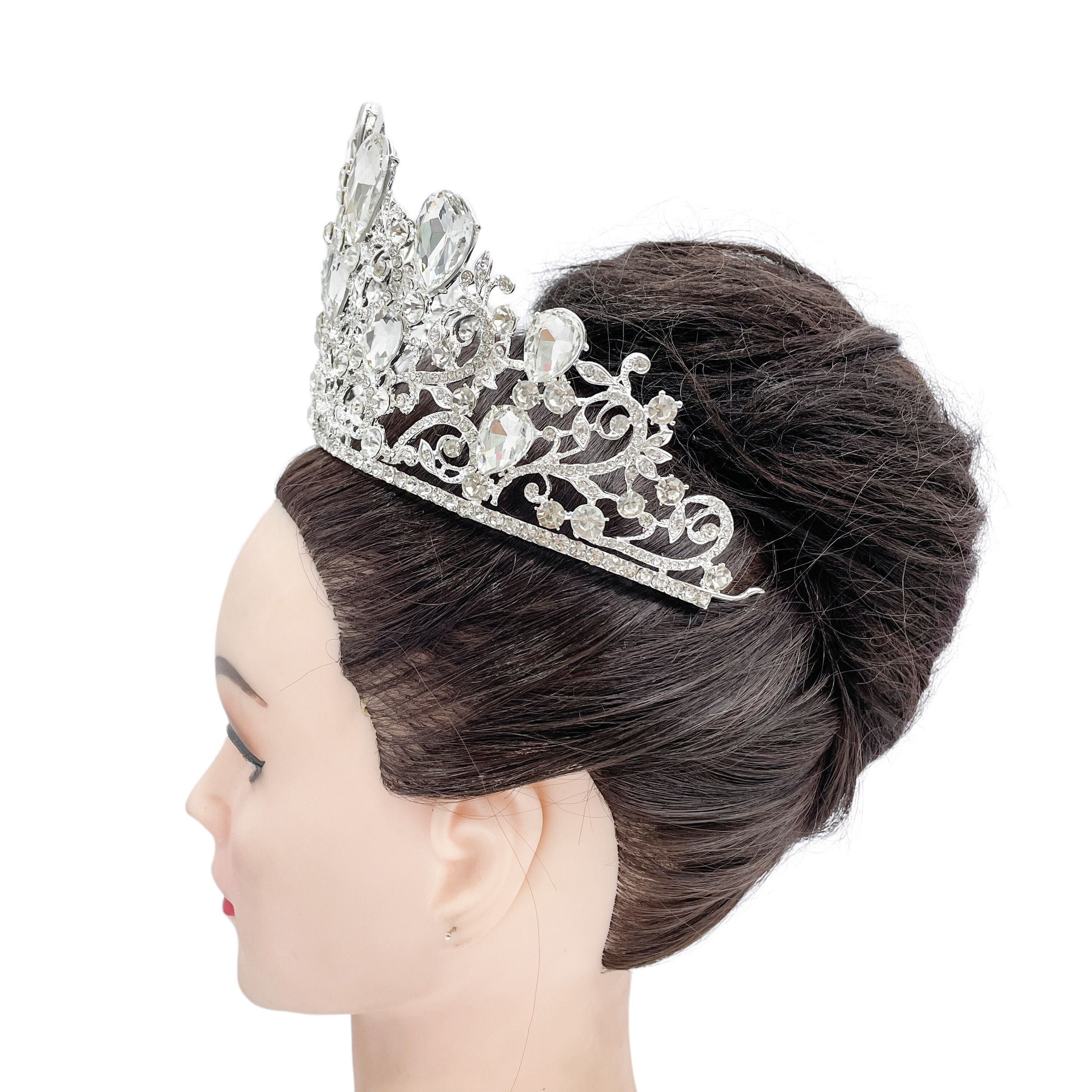 (พร้อมส่ง) เทียร่า 349 งานสวย ปราณีต QCเพชรทุกเม็ด สินค้าพร้อมส่งจากไทย